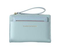 ccuzs Zipper Wallet, Card Holder, Lanyard Multi-Functional, Large Coin Purse, Capacity For Notes, and Cards, Portable Short Lightweight Cash Space, 12.5x9x2.5cm, riferimento Alla