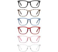 CCVOO Gafas de lectura para mujeres/hombres, anteojos, lectores de luz azul para mujeres/hombres, anteojos de computadora para tramposos