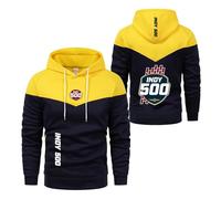 CCVQPF Chaqueta Holgada con Capucha para Hombre In.di.an.Ap.OL.is 500 Sudaderas Colores En Contraste Jerséis Deportiva Abrigo Ropa Gráfica-HuangSe||XX_l