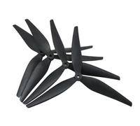 CCXTKENWU 2 Pares 10X5X3 9X5X3 10X5.5X3 1050 9050 1055 10 Pulgadas 9 Pulgadas 3 hélices de Nailon Reforzado con Carbono Negro Compatible con Dron RC FPV(10x5x3)