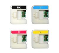 CCXTKENWU Chip T46C T46C8 T46C3 T46C2 T46C4 Compatible con F6370 F6300 F6330 F6380 F7070 F7000 F6200(K C M Y)