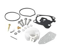 CCXTZC 66T-W0093-00 de reparación del carburador Compatible con 2T 40hp El Motor del Motor del Motor Fuera de Borde se Ajusta a Las Piezas del Motor de la embarcación 66T-W093