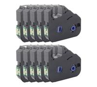 CCXTZC Cartucho de Tinta LB-200BK MK-RS100B PT-200BK 5 10 Piezas Compatible con Mk2600 Mk1100 Mark 1 Pro M-11C M-1STD(10PCS LB-200BK)