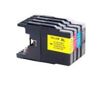 CCXTZC Cartucho de Tinta para LC1280 1280 XL LC1240 1240 XL 1220XL Compatible con DCP J525W DCP 925DW MFC J430W J625DW J6510DW