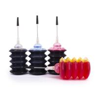 CCXTZC Cartucho de Tinta rellena 62 XL 62XL Compatible con 62 5540 5541 5542 5543 OfficeJet 200 5540 5740 5542 7640 Impresoras(30ml)