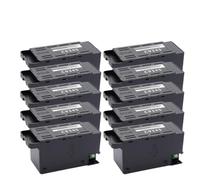 CCXTZC Compatible con el WF-7820 WF-7840 L8050 L8180 L8160 L15158 L15168 L15150 L15160 L6558 6578 ST-C8000 C9345 C12C93459 Caja de Mantenimiento de Tanque After Aftermarket Replaz(C9345-10PCS)