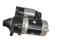 CCXTZC Motor de Arranque eléctrico de 12V, 1,6 kW, 8 Dientes, Compatible con el Modelo 195F 198F 1100F, Motor diésel de un Solo Cilindro de 4 velocidades con Aire frío