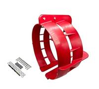 CCXTZC Protector de hélice de 14 Pulgadas Compatible con Motores fueraborda Marinos de 70 a 100, Color Rojo