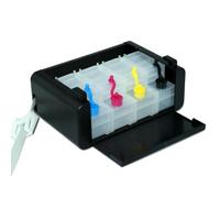 CCXTZC Tuberías o Accesorios universales para Tanque Ciss, 4 Colores, DIY, 4X, compatibles con Suministros de Impresora(A)