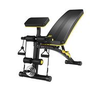 CCYENG Banco de Pesas Banco de Pesas, Silla de Ejercicios Abdominales Equipo de Ejercicios Hogar Multifunción Auxiliar Banco de pájaros voladores Taburete Banco con ma