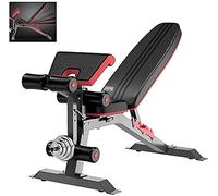 CCYENG Press de banca Profesional Gimnasio Press de banca con Pesas Bancos Ajustables Silla Funcional para Ejercicios Cama para Levantamiento de Pesas Taburete profes