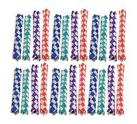 CCYLEZ 24 Uds Trampas para Dedos de bambú Juguete para Masticar para Pájaros Loros DIY Tiempo de Juego Regalo Educativo Natural