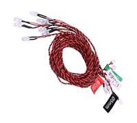 CCYLEZ 8 LED Flashing Light System Kit for RC Airplane and Helicopter