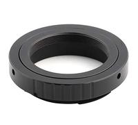 CCYLEZ Anillo Adaptador de Montura T2 para Cámaras EF DSLR, Adaptador de Lente de Aluminio Duradero Que Permite el Enfoque Infinito, Adecuado para 650D 60D 550D