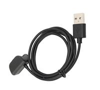 CCYLEZ Cable de Carga Ligero Compacto del Cargador USB de la Pulsera Inteligente para el Viaje Negro Longitud de 3.3 Pies