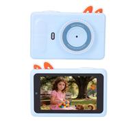 CCYLEZ Cámara AI para Niños, Juguete Interactivo de Aprendizaje y Dibujo, Regalo para Niños de 3 a 12 Años, Pantalla Táctil HD de 8 MP, Ajuste y Aprenda a Identificar Objetos, Juguete (Azul Claro)