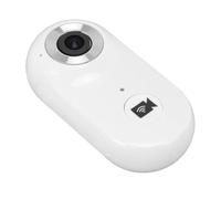 CCYLEZ Cámara con Cuello para Mascotas, Grabadora de Vídeo Portátil con Correa Ajustable para Vlogging (White)
