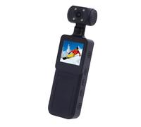 CCYLEZ Cámara de Acción 4K 40MP, Cámara Deportiva HD 135 Vista de Gran Angular, 180 Lentes Rotatables, Conectividad WiFi de Control de Aplicaciones, con Abrazadera para la Bicicleta y