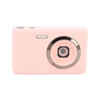 CCYLEZ Cámara Digital 4K 64MP, Cámara Portátil con Pantalla de 2,7 Pulgadas, Cámara de Vloging de Zoom Digital 16x para Selfies de Fotografía de Viaje (Rosado)