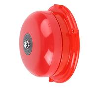 CCYLEZ Campana de Alarma contra Incendios Eléctrica de 100 DB con Golpeteo Fuerte y Fácil Instalación Portátil para el Hogar y la Oficina - Tipo de Golpe Interno de Metal de 4 Pulgadas (220V)