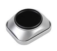 CCYLEZ Capucha de Lente de Cámara Cuadrada, Protector de Sombra de Lente de Aleación de Aluminio para Cámaras DSLR, con Interfaz Giratoria de Hilo, Seguro sin Tambalearse (40.5MM)