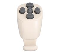 CCYLEZ Control Remoto Inalámbrico para Tiktok &, Anillo de Desplazamiento Inalámbrico con 5.3, Turner de Página Portátil con Estuche de Carga, Pantalla LED y Soporte de Grabación de Video (Beige)