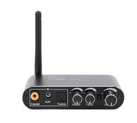 CCYLEZ Convertidor Digital a Analógico, Receptor DAC BT5.1 con Entrada Auxiliar USB Coaxial óptica, para Estéreo Doméstico, Auriculares de TV