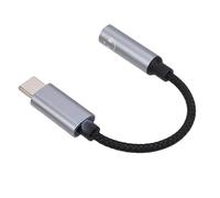 CCYLEZ Convertidor Tipo C a Conector para Auriculares Chip BLUETRUM AB136 Sonido Mejorado 16-32Ω Soporte para Auriculares Cable de Cobre Uso Diario Resistente y Texturizado