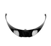 CCYLEZ Deflector Trasero de Casco ABS con Pegamento Termofusible para AGV | ABS, AGV K1 K1S, Negro brillante, Pegamento termofusible incluido, Resistente a impactos, Aerodinámico, Fácil instalación