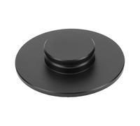 CCYLEZ Estabilizador de Peso Récord Abrazadera de Peso Estable para Chasis Estabilizador de Disco de Aleación de Aluminio Negro para una Imagen Estéreo Mejorada