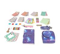 CCYLEZ Mini 11 Accesorios de Cámaras Bundle - Star Sky Case, Strap, Álbum, Framas de Fotos, Pegatinas de Borde, Lanyard - Decoración Colorida para Home & Party