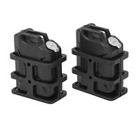 CCYLEZ Mini Lata de Aceite para Coche a Control Remoto, Tanque de Combustible Realista, Actualización para Vehículos Trepadores de Control Remoto 1/10, 1/8, Plástico, Paquete de 2