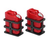 CCYLEZ Mini Lata de Aceite para Coche a Control Remoto, Tanque de Combustible Realista, Actualización para Vehículos Trepadores de Control Remoto 1/10, 1/8, Plástico, Paquete de 2