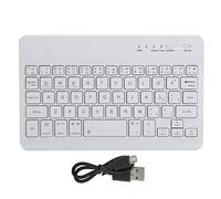 CCYLEZ Miniteclado pequeño de 59 Teclas, Teclado Universal para Tableta portátil de 59 Teclas con Bluetooth, Suministros de computadora para Tableta 7 Pulgadas HB028, sin Teclado numérico