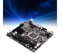 CCYLEZ Placa Base para Computadora DDR3, Placa Base para Juegos De PC, Un Canal Dual 1066/1333/1600, Tarjeta Gráfica Integrada para CPU I7 I5 I3, LGA 1156