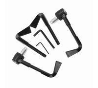 CCYLEZ Protector de Empuñadura de Motocicleta CNC, Protectores de Freno de Motocicleta Duraderos para Manillar de 22mm, Elegante Diseño de Aleación de Aluminio y Plástico (BLACK)