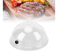 CCYLEZ Tapa Tipo Cúpula para Fumar, Alta Transmitancia para Mejorar la Infusión de Humo en Cócteles, Ideal para Bares y Cocinas, Material de Plástico y Caucho, 1 Pieza (L)