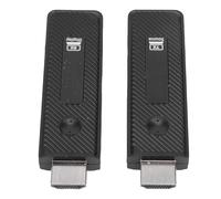 CCYLEZ Transmisor y Receptor Multimedia HD Inalámbrico, 5G 2.4G Doble Banda 4K Decodificación 1080P Salida Plug and Play Kit Extensor Portátil, con Antena LDS para TV Box (Black)