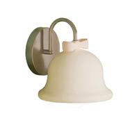 CCZRD Lámparas De Pared For Dormitorio Princesas, Bonitas Con Forma Campana Y Lazo Blanco, Arte Moderno, Románticas Cálidas, Luces LED For Niñas Habitaciones Infantiles(3 color temperature,B)