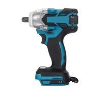 CCZRD Llave De Impacto Eléctrica Sin Escobillas Alto Torque, 520N.m, 1/2 Y 1/4 Pulgada, Compatible Con Batería 18V Impacto Rendimiento Potente Eficiente(TYPE B ToolBox Set)