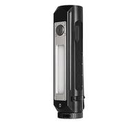 CCZRD Luz RGB 4000lm Potente Linterna LED 21700 5V 3A USB C Recargable Proyector Antorcha Con Magnético(Without battery)