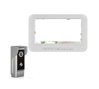 CCZRD Timbre De Video Inteligente Cámara Intercomunicador Visual Visión Nocturna Bidireccional Videoportero Teléfono Llamada Telefónica Gama de Entornos Domésticos(V70MM4-1V1)