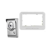 CCZRD Timbre De Video Inteligente Cámara Intercomunicador Visual Visión Nocturna Bidireccional Videoportero Teléfono Llamada Telefónica Gama de Entornos Domésticos(V70MLW-1V1)