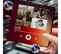 CCZUIML Imán de Nevera con música Personalizado, imán de Nevera con álbum de música Personalizado: imanes de Nevera con música Personalizados con Foto, canción y Portada del álbum