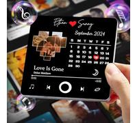 CCZUIML Imán de Nevera con música Personalizado, imán de Nevera con álbum de música Personalizado: imanes de Nevera con música Personalizados con Foto, canción y Portada del álbum