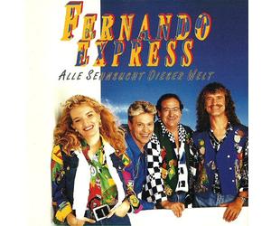 (CD Album Fernando Express, Jean Frankfurter, 10 Tracks) Piano, Piano / Gestern ich, heute Du - Morgen wir / Capitano / Sommertränen / Sehnsucht Nach San Francisco / Das Lied Der Mariachis / Die Sterne Von Santa Elena / Mama Mia Mamma Mia / Go West u.a.