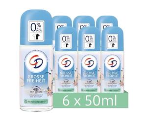 CD Deo Roll-on Große Freiheit, 50 ml, 6-pack (6 x 0:05 l)