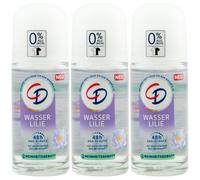 CD Desodorante Roll On Lirio 3x 50ml 48H Protección 0% Alu Vegan para Sensible