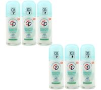 CD Desodorante Roll On Sensitive Protect 6 X 50ml 48H Protección 0% Aluminio