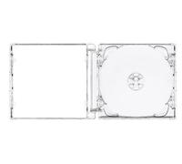 CD / DVD Super Jewel Box 10.4mm Standard Cases for 1 or 2 Disc with Super Clear Tray (Pack of 10)